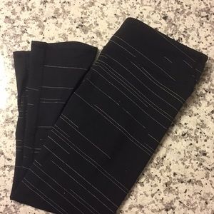 Fabletics Black Capri Workout Pant